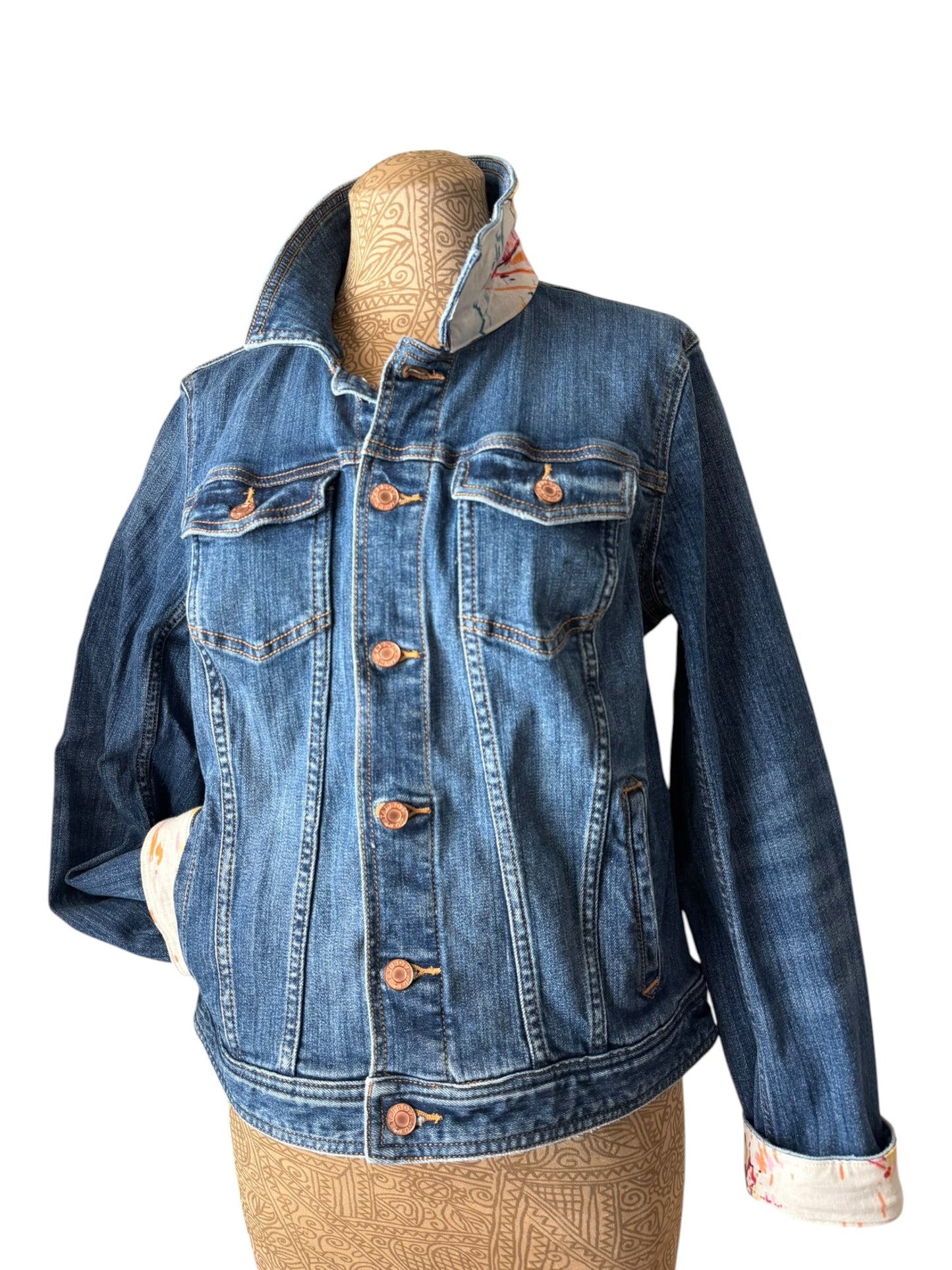 Lux Royal Threads | The Sunset Sail Denim Jacket