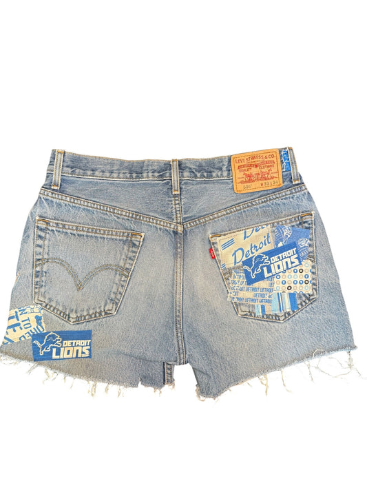 Lux Royal Threads | The Sunday Kickoff Cutoff Shorts
Sunday Collection | Detroit Football-Inspired | One of a Kind
