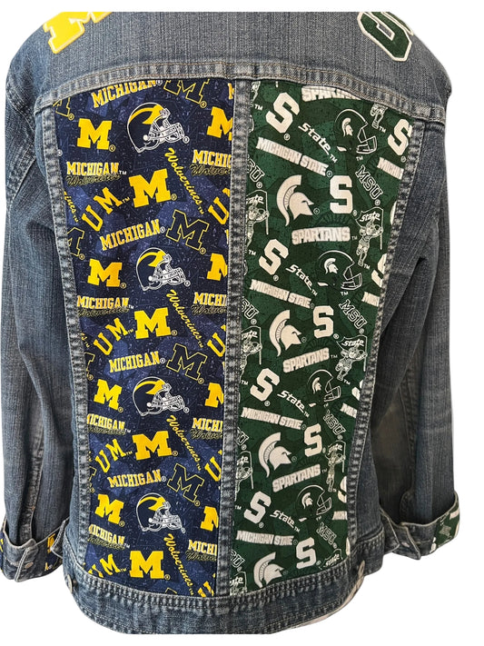 Lux Royal Threads | House Divided Denim Jacket