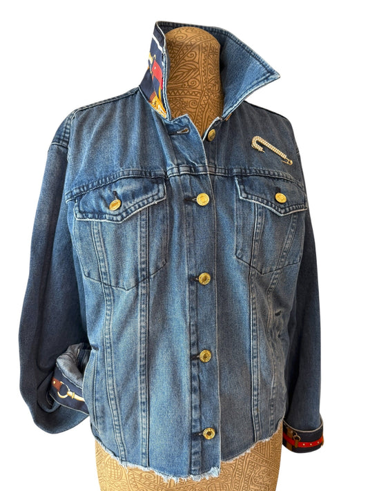 Lux Royal Threads | The Blue Ribbon Equestrian Denim Jacket