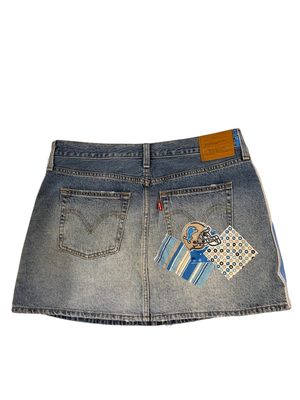 Lux Royal Threads | The Detroit Grit Denim Skirt