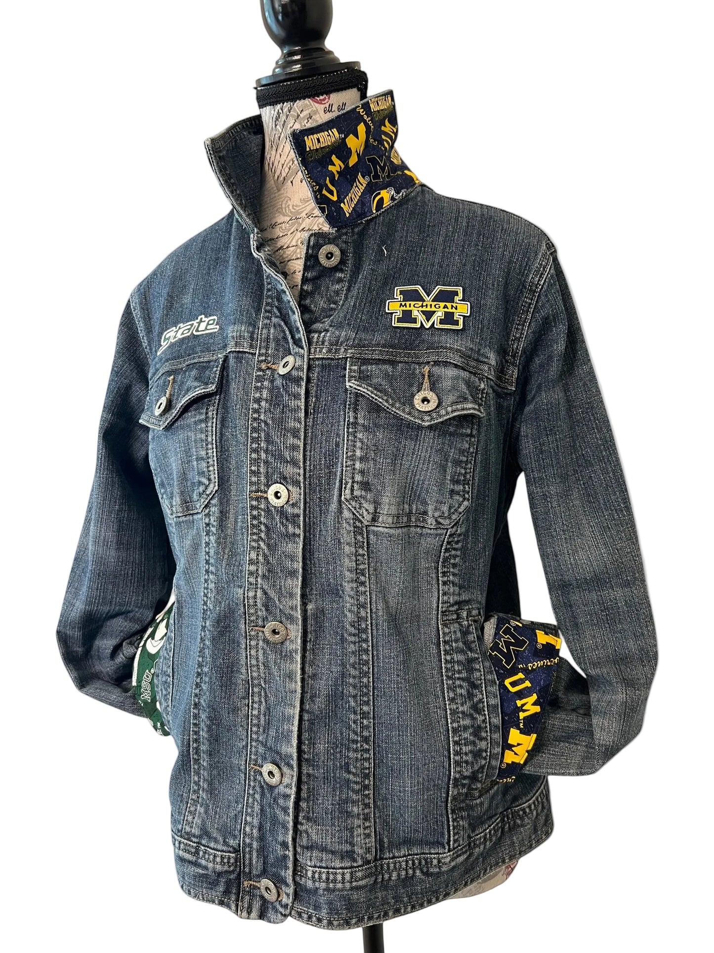 Lux Royal Threads | House Divided Denim Jacket