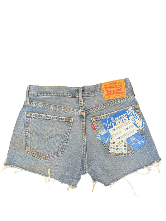 Lux Royal Threads | The Sunday Drive Cutoff Shorts
Sunday Collection | Detroit Football-Inspired | One of a Kind