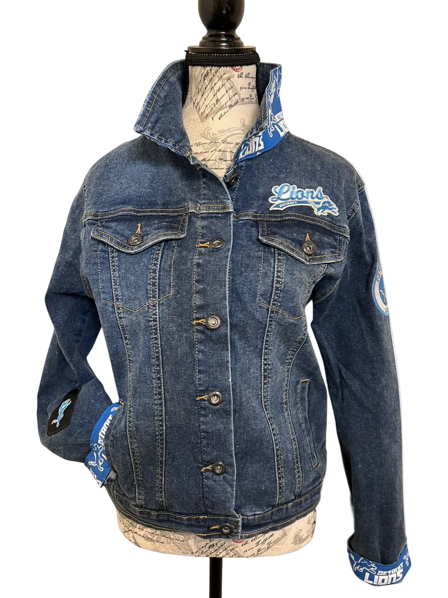 Lux Royal Threads | Lionhearted Denim Jacket