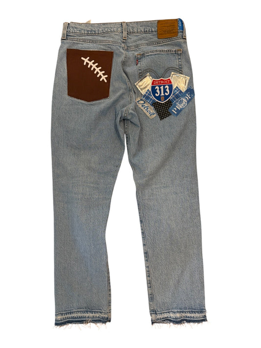 Lux Royal Threads | Detroit Lions Levi’s Jeans – Size 30