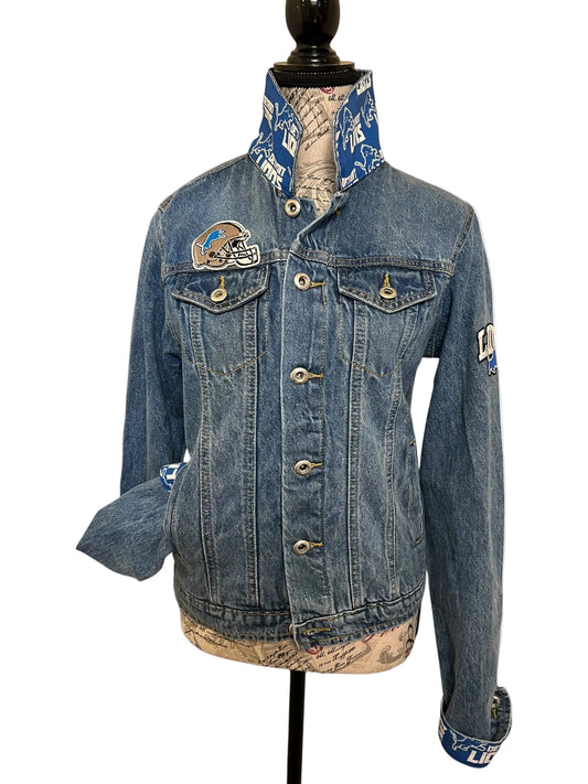 Blue denim jacket
