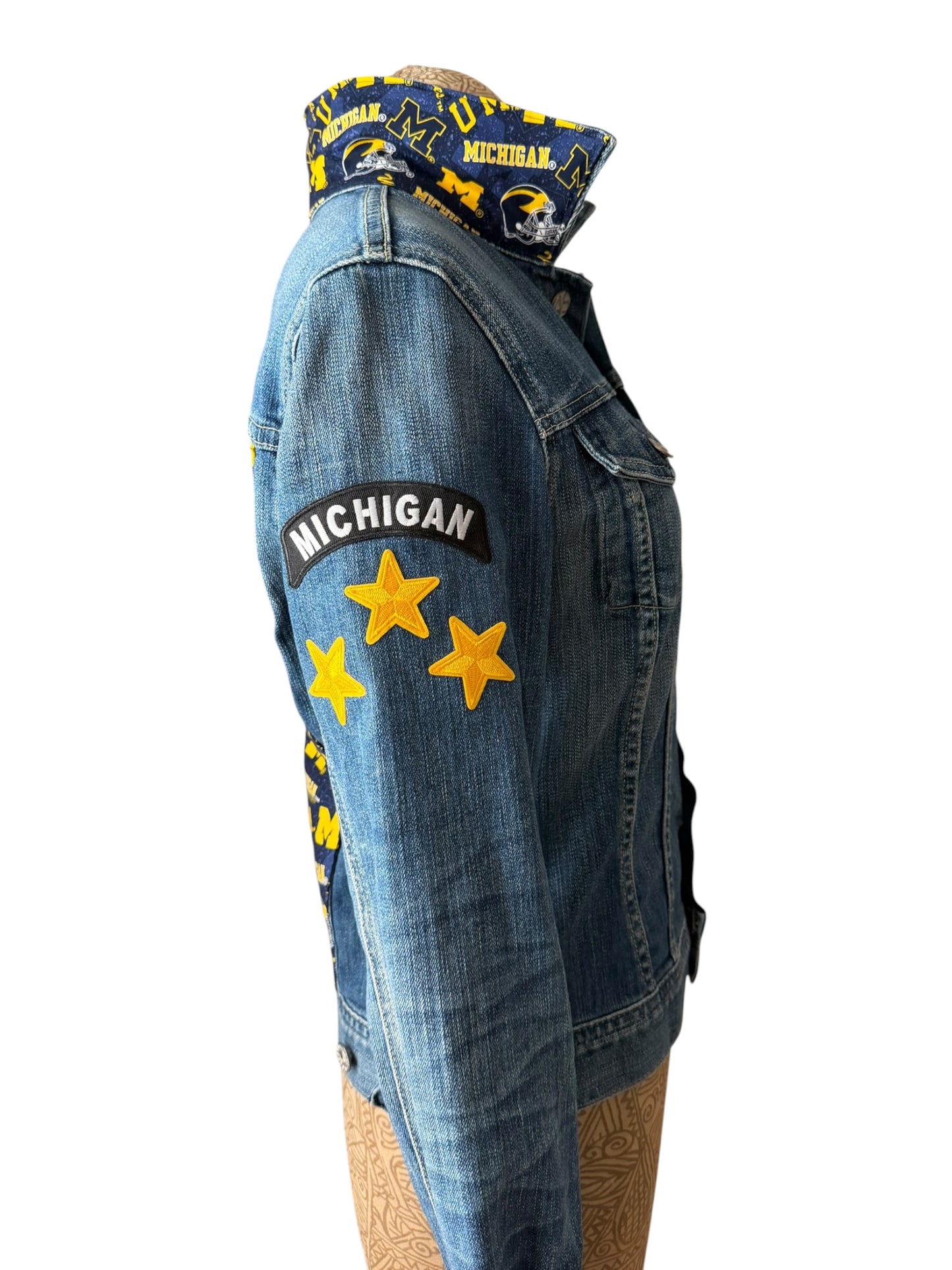Lux Royal Threads | The Saturday Game Day Sequin Denim Jacket
