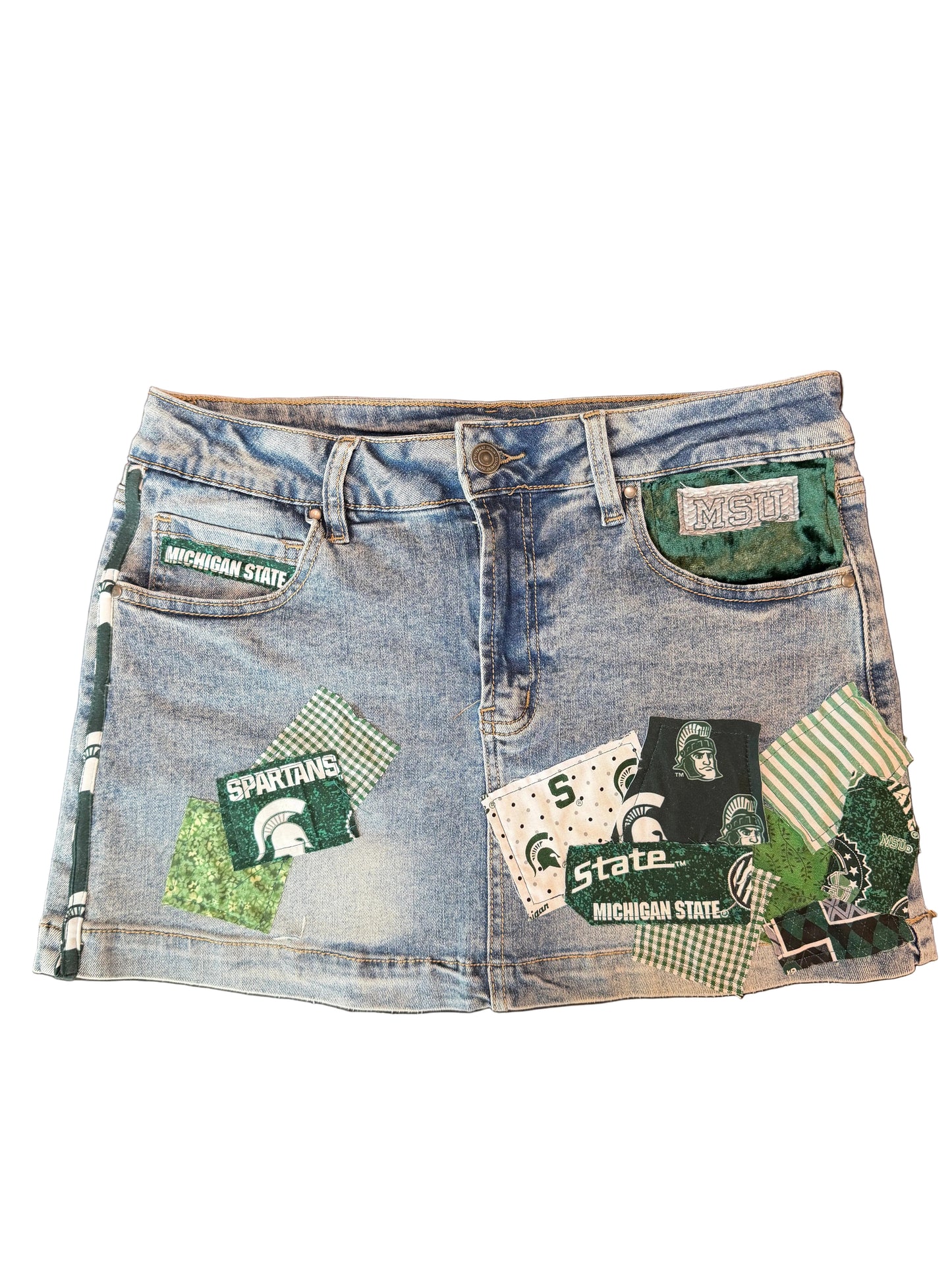 Lux Royal Threads | The State Style Denim Skirt