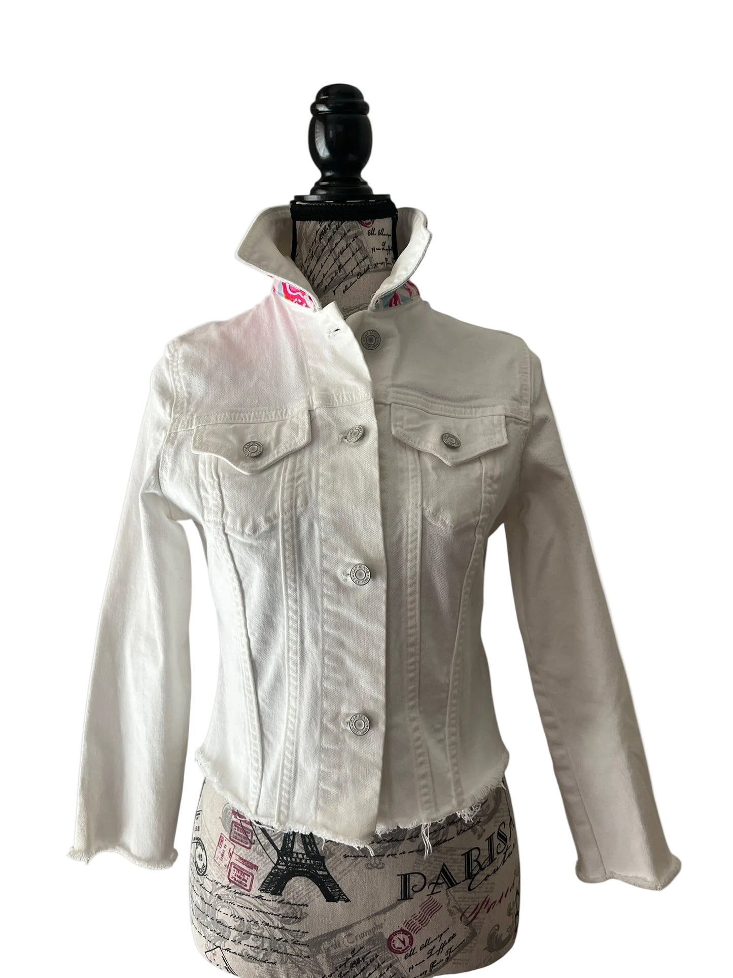 Lux Royal Threads | The Coral Reef Denim Jacket XS