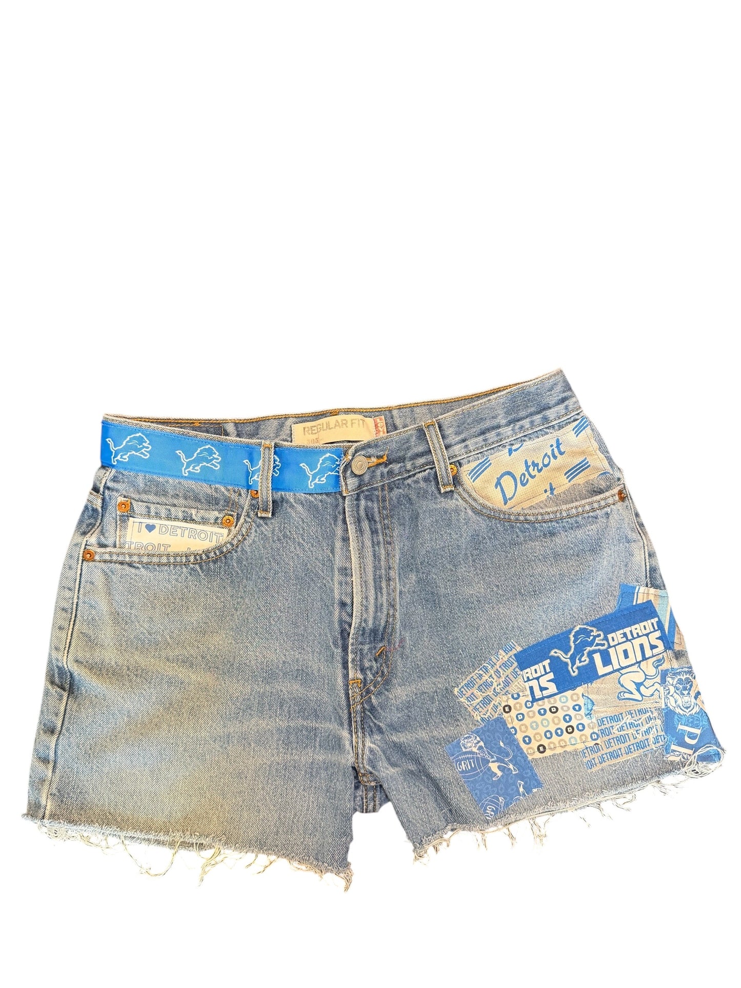 Lux Royal Threads | The Sunday Kickoff Cutoff Shorts
Sunday Collection | Detroit Football-Inspired | One of a Kind