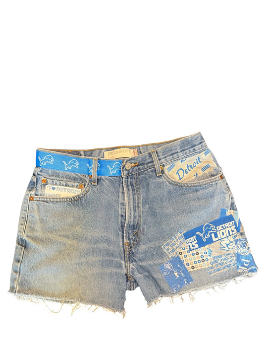 Lux Royal Threads | The Sunday Kickoff Cutoff Shorts
Sunday Collection | Detroit Football-Inspired | One of a Kind