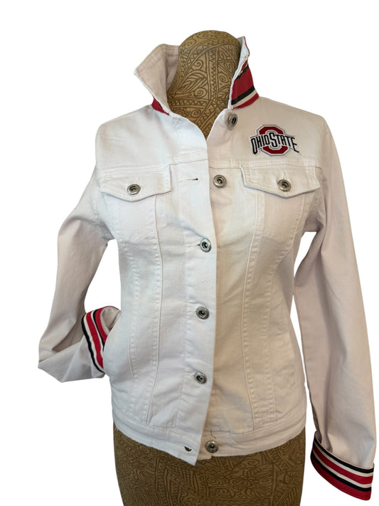 Lux Royal Threads | Ohio State Buckeyes Game Day Denim Jacket