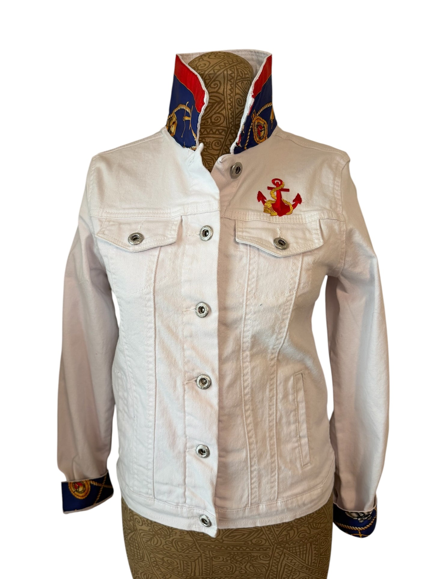 Lux Royal Threads | The Coastal Compass Denim Jacket