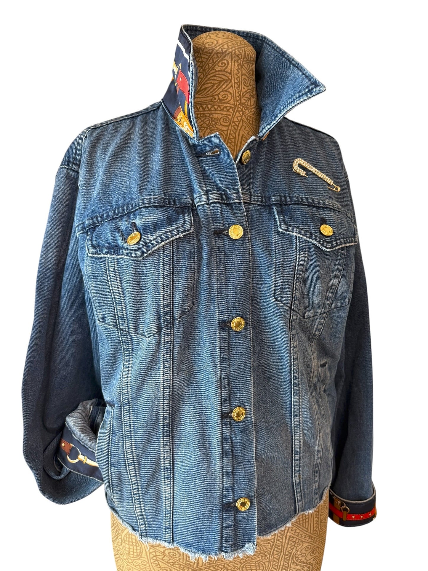 Lux Royal Threads | The Blue Ribbon Equestrian Denim Jacket