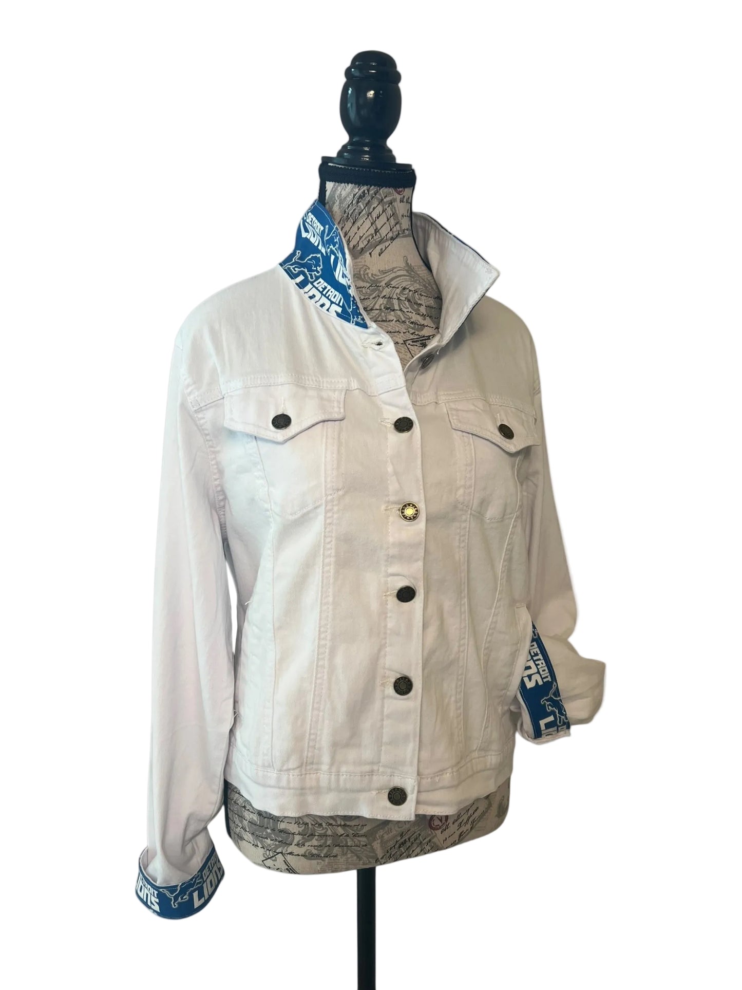 Lux Royal Threads | Motor City First Down Denim Jacket