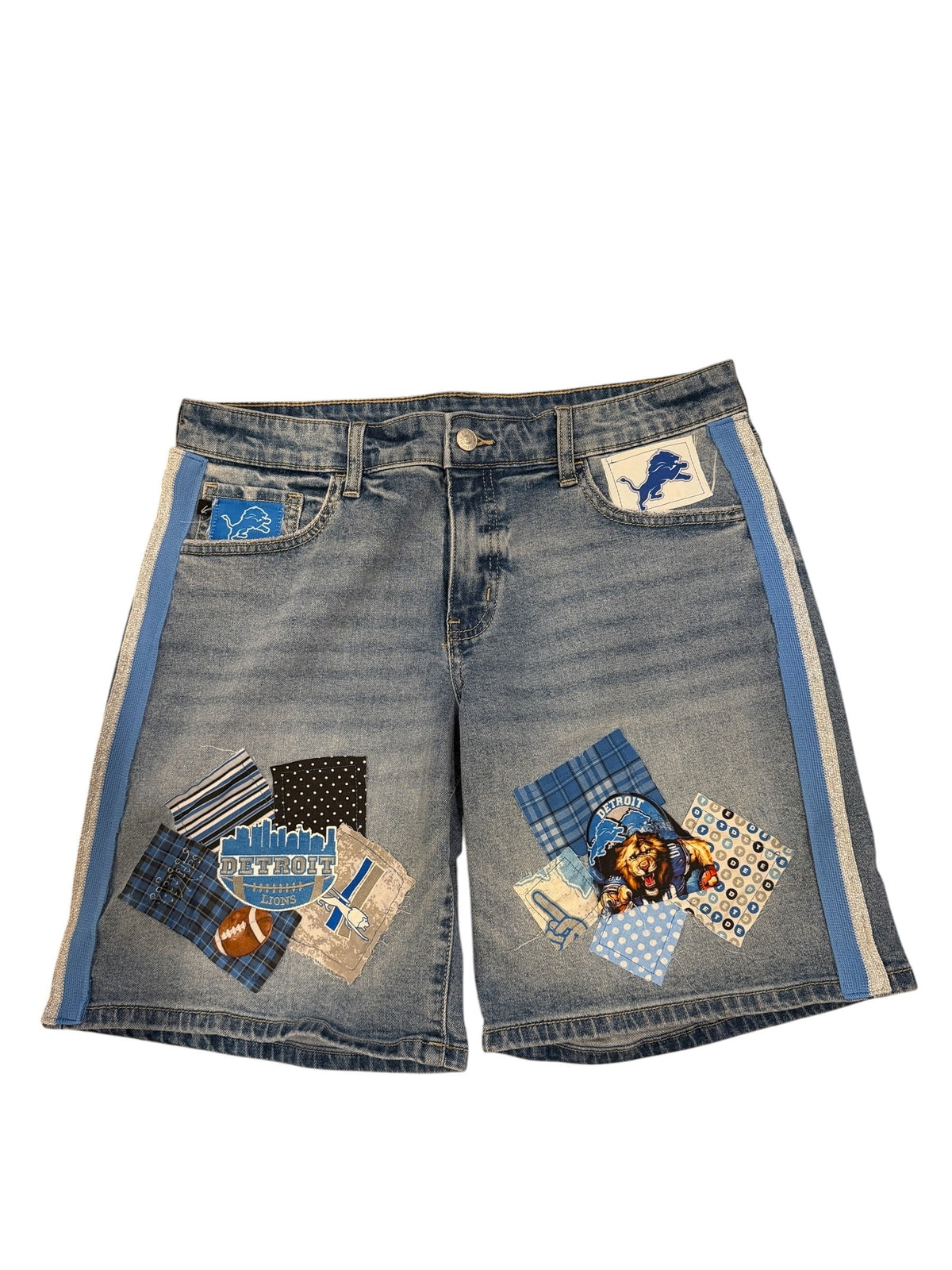 Lux Royal Threads | The Detroit Grit Bermuda Denim Shorts
