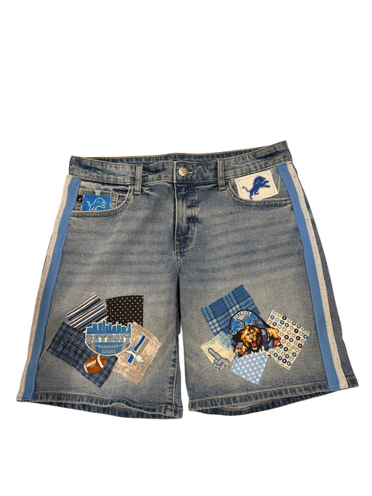 Lux Royal Threads | The Detroit Grit Bermuda Denim Shorts
