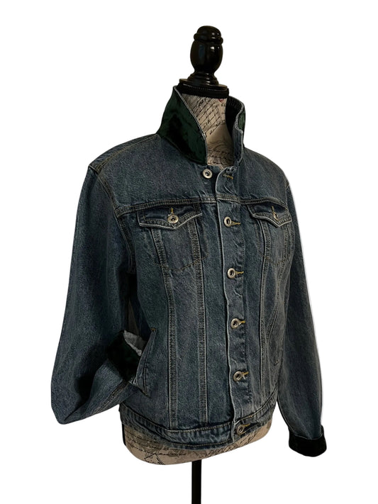 Lux Royal Threads | Saturday in Green Denim Jacket