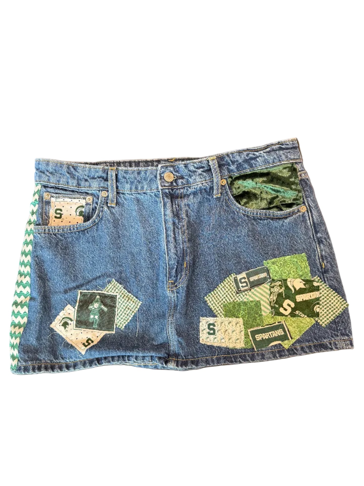Lux Royal Threads | The State Style Denim Skirt