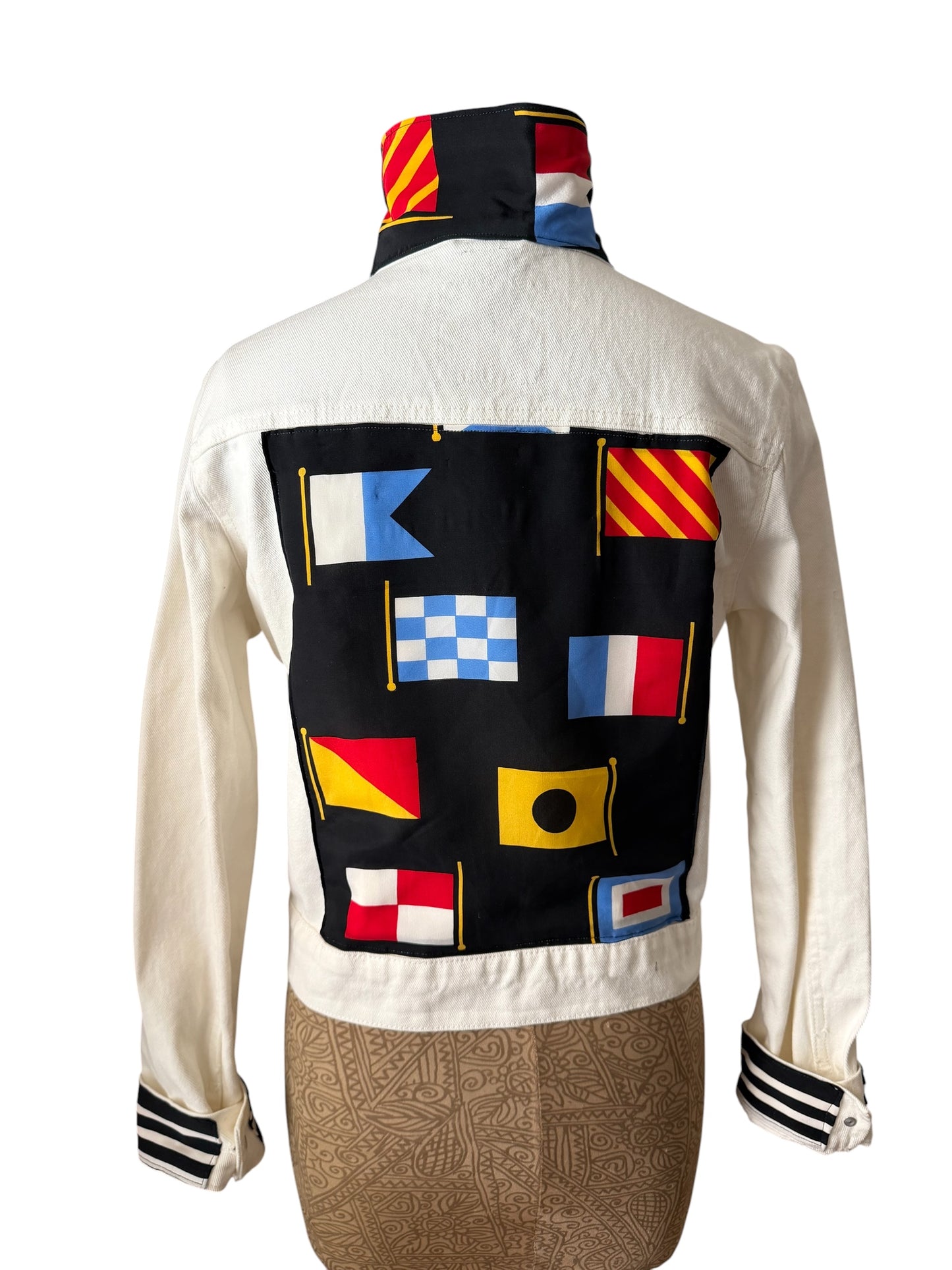Lux Royal Threads | The Signal Flag Coastal Denim Jacket