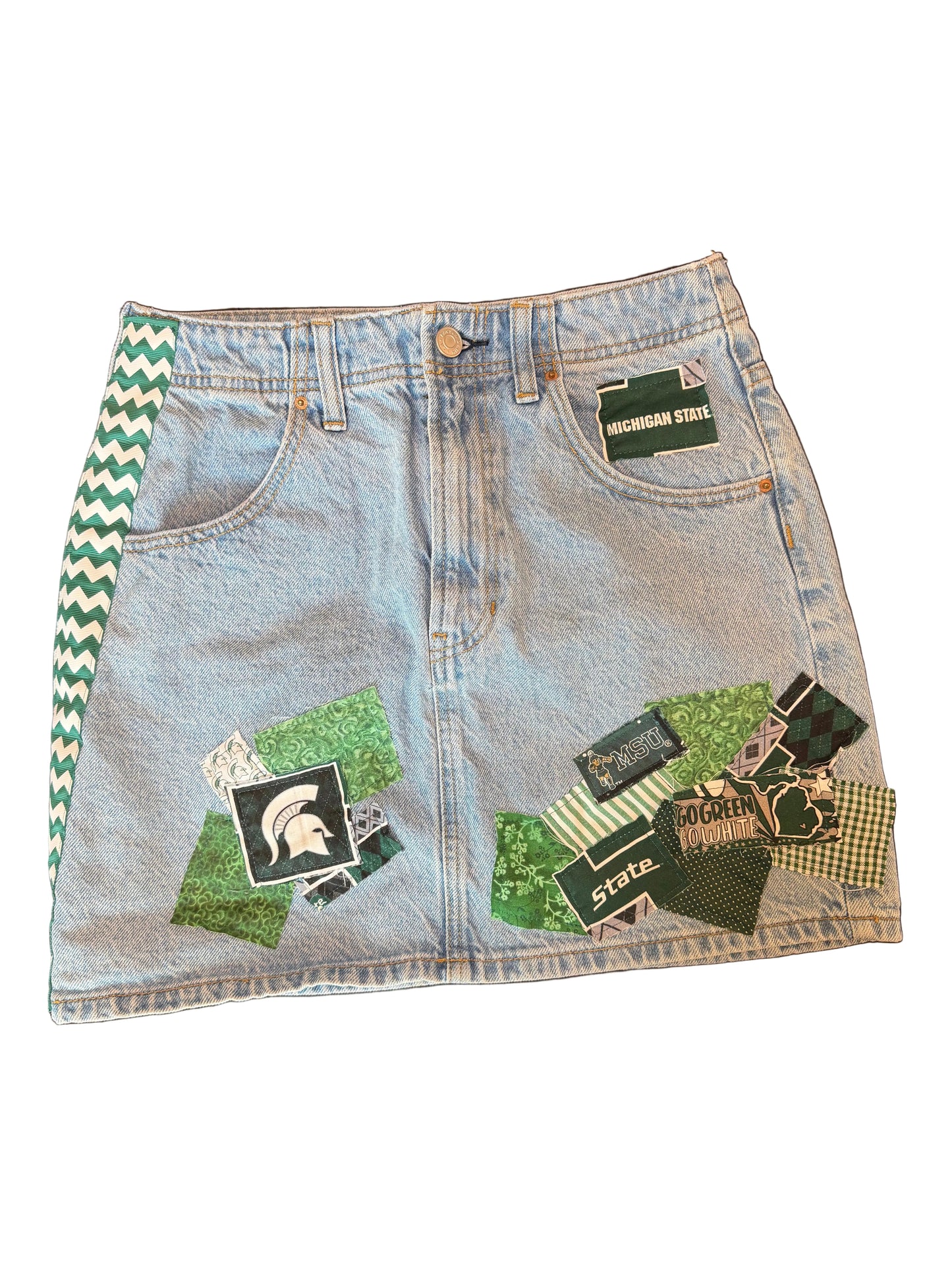 Lux Royal Threads | The State Style Denim Skirt