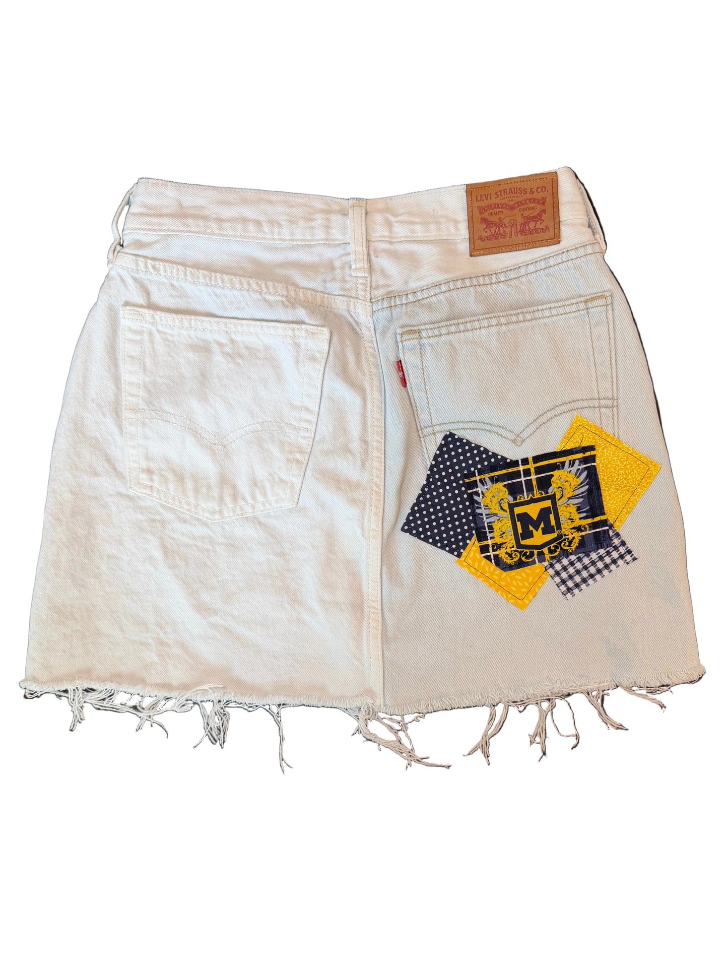 Lux Royal Threads | The Saturday Style Levi's Denim Skirt