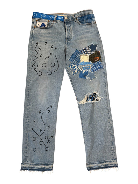 Lux Royal Threads | Detroit Lions Levi’s Jeans – Size 30