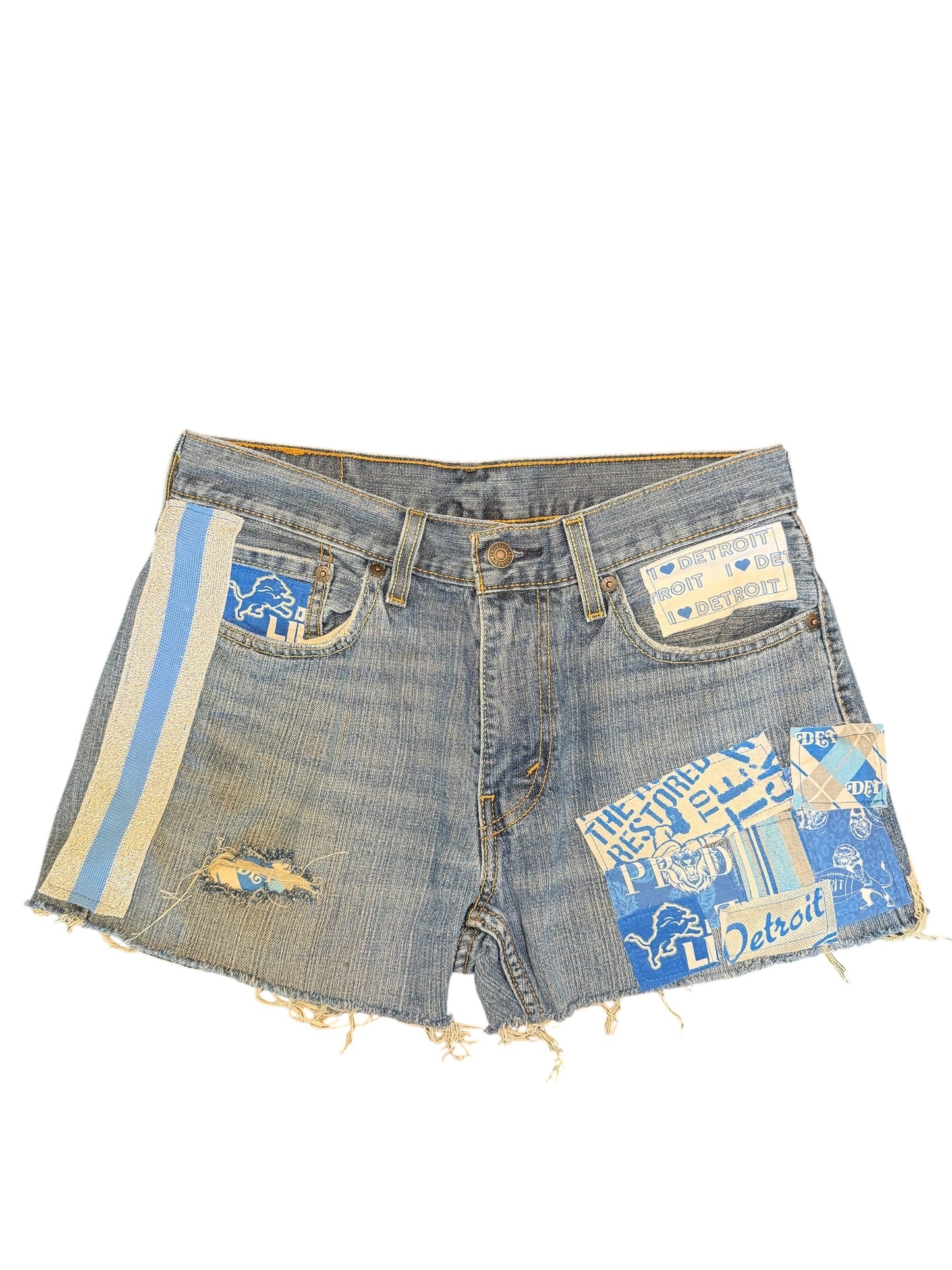 Lux Royal Threads | The Sunday Drive Cutoff Shorts
Sunday Collection | Detroit Football-Inspired | One of a Kind