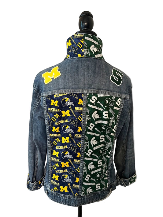 Lux Royal Threads | House Divided Denim Jacket