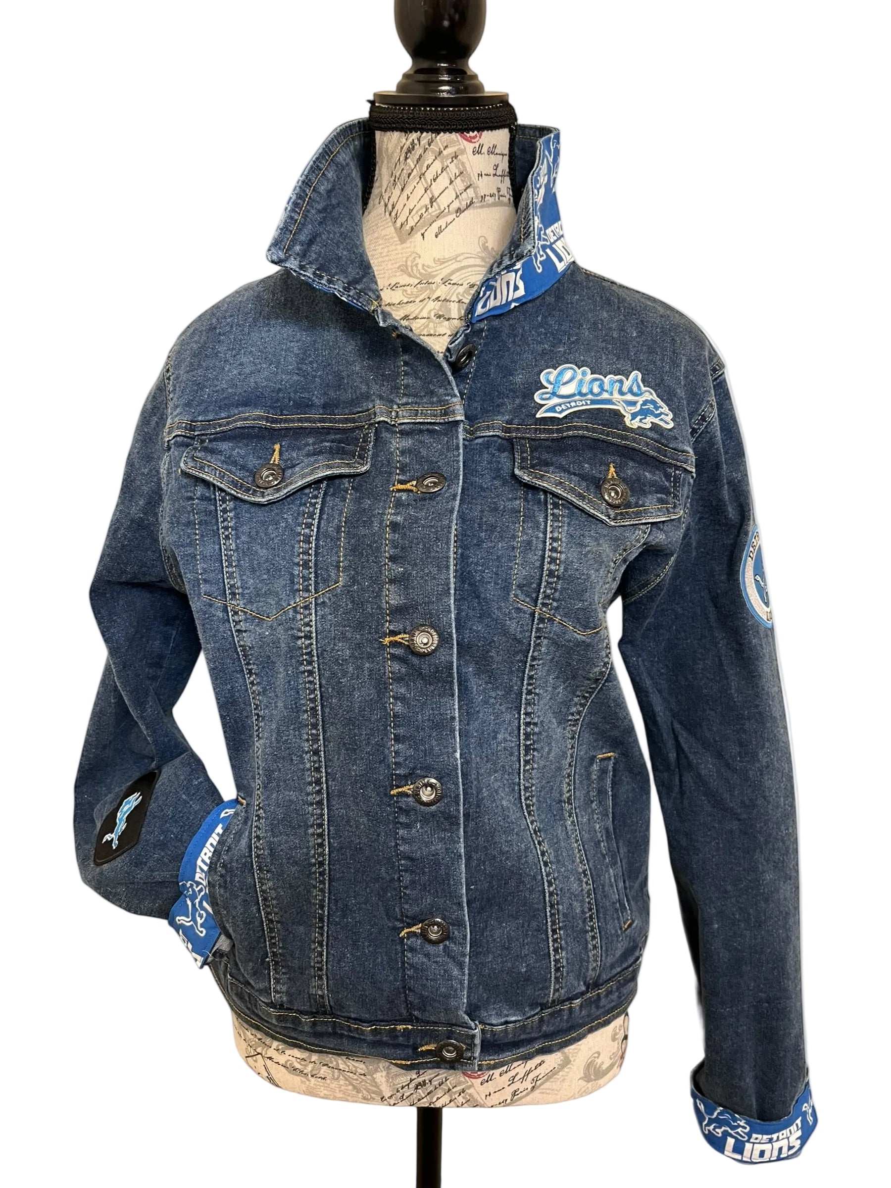 Blue denim jacket 