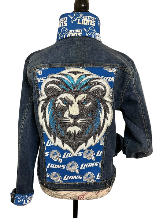 Lux Royal Threads | Lionhearted Denim Jacket