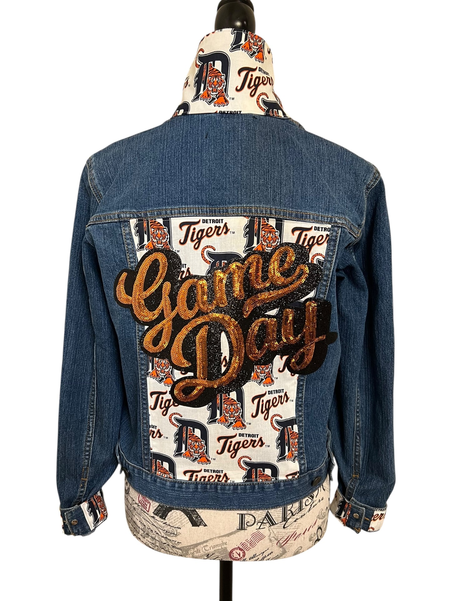 Lux Royal Threads | The Home Plate Statement Denim Jacket