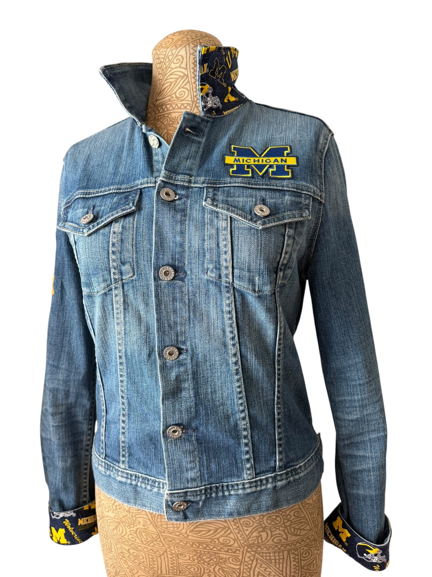 Lux Royal Threads | The Saturday Game Day Sequin Denim Jacket