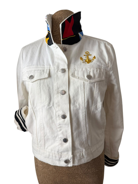 Lux Royal Threads | The Signal Flag Coastal Denim Jacket
